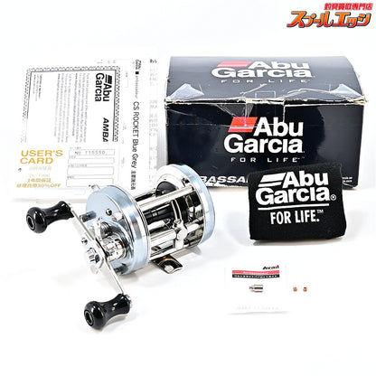 【アブガルシア】 アンバサダー 6500CS ロケット ブルー/グレー FN.01F23SE アベイル ウルトラパイロットガイド装着 Abu Garcia Ambassadeur ROCKET BL/GR