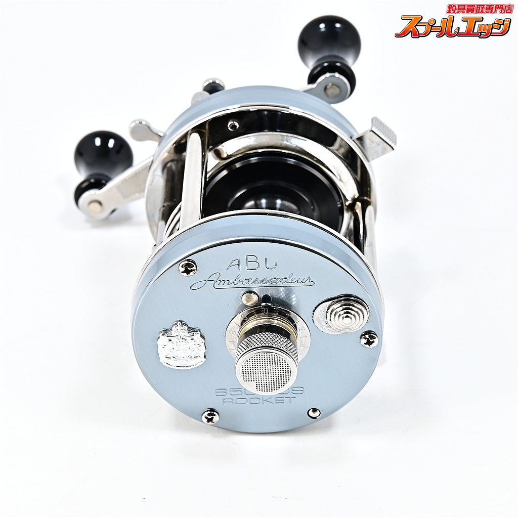 【アブガルシア】 アンバサダー 6500CS ロケット ブルー/グレー FN.01F23SE アベイル ウルトラパイロットガイド装着 Abu Garcia Ambassadeur ROCKET BL/GR