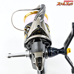 【シマノ】 20ツインパワー C3000MHG ゴメクサス100mmカーボンハンドル&リールスタンド装着 SHIMANO TWIN POWER
