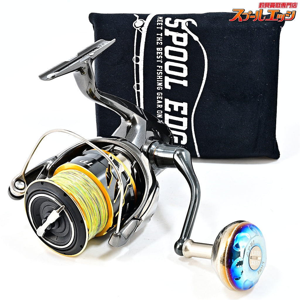 【シマノ】 20ツインパワー C5000XG リブレ EP41ファイヤー&チタンノブ装着 SHIMANO TWIN POWER