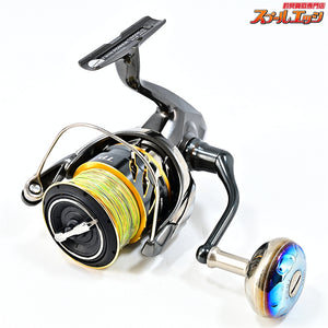 【シマノ】 20ツインパワー C5000XG リブレ EP41ファイヤー&チタンノブ装着 SHIMANO TWIN POWER