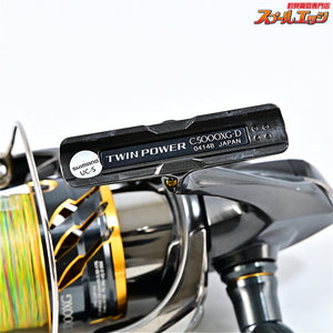 【シマノ】 20ツインパワー C5000XG リブレ EP41ファイヤー&チタンノブ装着 SHIMANO TWIN POWER