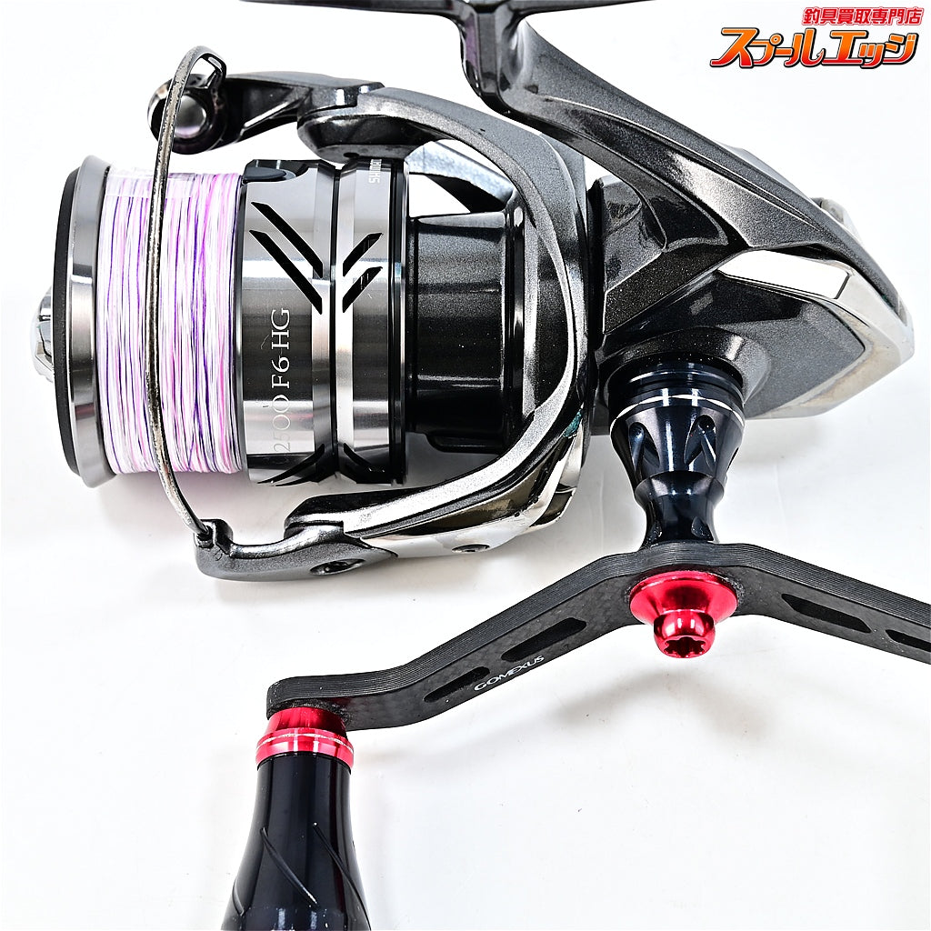 【シマノ】 21コンプレックス XR 2500 F6 HG ゴメクサス100mmカーボンハンドル装着 SHIMANO COMPLEX