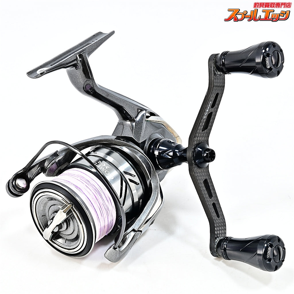 【シマノ】 21コンプレックス XR 2500 F6 HG ゴメクサス100mmカーボンハンドル装着 SHIMANO COMPLEX