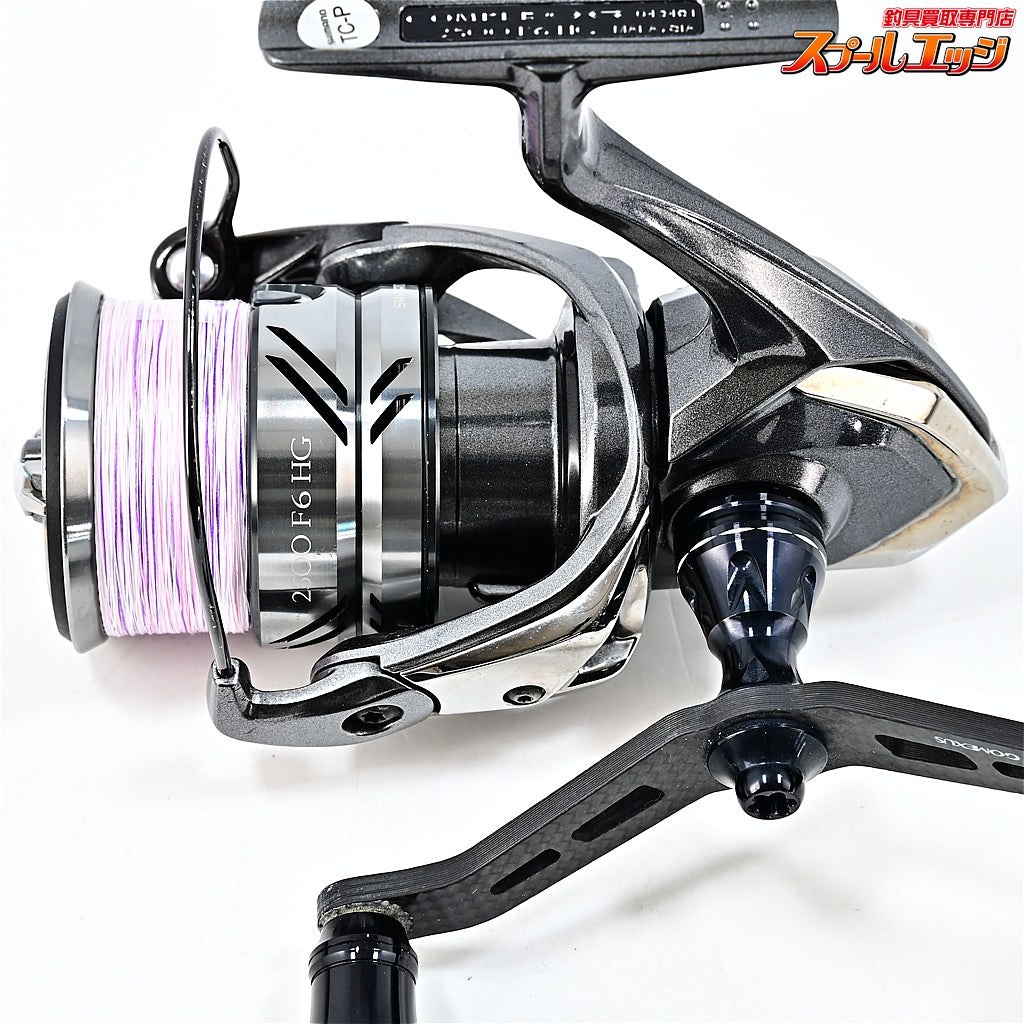 【シマノ】 21コンプレックス XR 2500 F6 HG ゴメクサス100mmカーボンハンドル装着 SHIMANO COMPLEX
