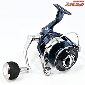【シマノ】 21ツインパワー SW14000XG ゴメクサス41mmカスタムハンドルノブ装着 リールケース付 SHIMANO TWIN POWER