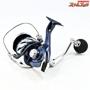 【シマノ】 21ツインパワー SW14000XG ゴメクサス41mmカスタムハンドルノブ装着 リールケース付 SHIMANO TWIN POWER