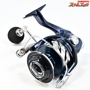 【シマノ】 21ツインパワー SW14000XG ゴメクサス41mmカスタムハンドルノブ装着 リールケース付 SHIMANO TWIN POWER