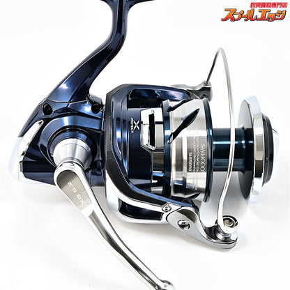 【シマノ】 21ツインパワー SW14000XG ゴメクサス41mmカスタムハンドルノブ装着 リールケース付 SHIMANO TWIN POWER