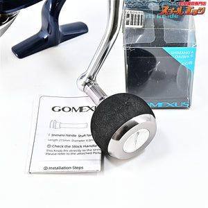 【シマノ】 21ツインパワー SW14000XG ゴメクサス41mmカスタムハンドルノブ装着 リールケース付 SHIMANO TWIN POWER