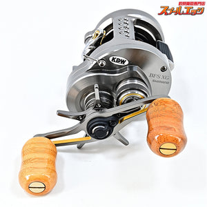 【シマノ】 23カルカッタコンクエスト BFS XG 夢屋バンブーハンドルノブパドル型&KDWチタン64ビス&ジーニアスプロジェクトフックキーパー BHK装着 SHIMANO CALCUTTA CONQUEST