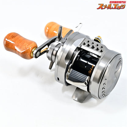 【シマノ】 23カルカッタコンクエスト BFS XG 夢屋バンブーハンドルノブパドル型&KDWチタン64ビス&ジーニアスプロジェクトフックキーパー BHK装着 SHIMANO CALCUTTA CONQUEST