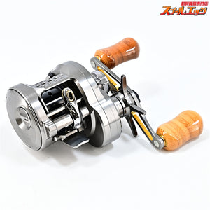 【シマノ】 23カルカッタコンクエスト BFS XG 夢屋バンブーハンドルノブパドル型&KDWチタン64ビス&ジーニアスプロジェクトフックキーパー BHK装着 SHIMANO CALCUTTA CONQUEST