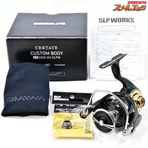 【ダイワxSLPワークス】 19セルテート カスタムボディ LT 5000-XH SLPW スピニングハンドルキャップ付 DAIWAxSLP-WORKS CERTATE CUSTOM BODY