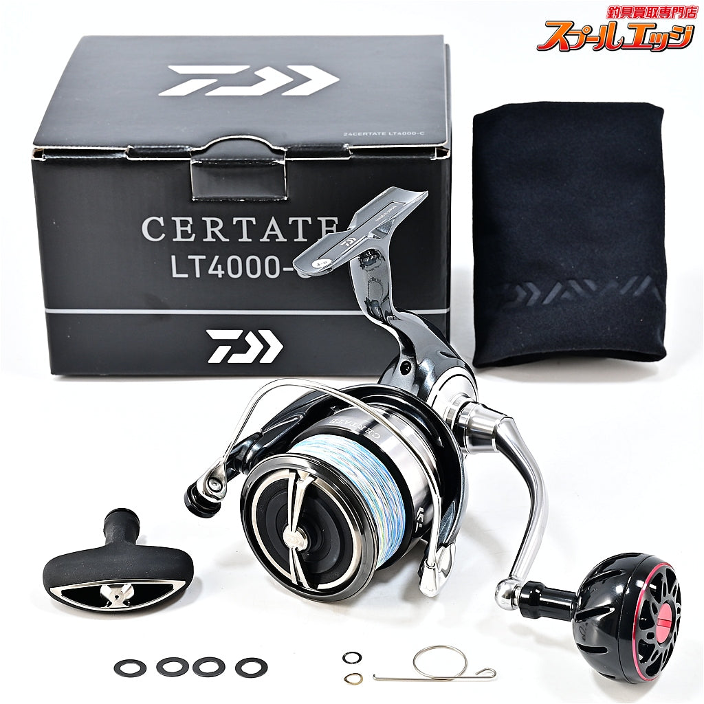 【ダイワ】 24セルテート LT 4000-C SLPWアルミラウンドノブM装着 DAIWA CERTATE