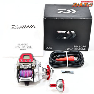 【ダイワ】 15シーボーグ 500J イカチューン 使用距離207.3km 使用367時間 DAIWA SEABORG IKA-TUNE