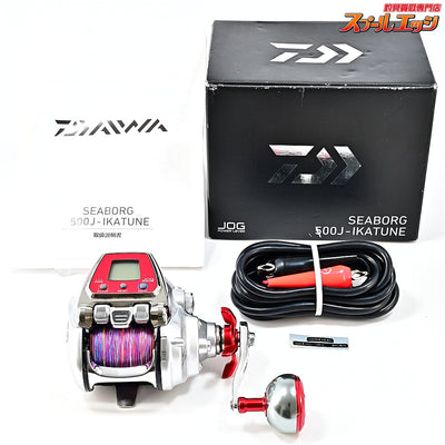 【ダイワ】 15シーボーグ 500J イカチューン 使用距離207.3km 使用367時間 DAIWA SEABORG IKA-TUNE