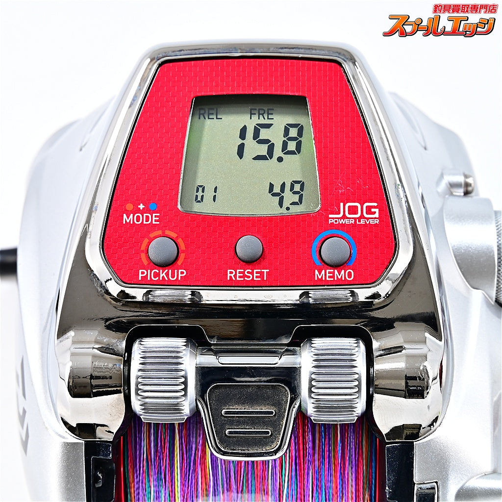 【ダイワ】 15シーボーグ 500J イカチューン 使用距離207.3km 使用367時間 DAIWA SEABORG IKA-TUNE