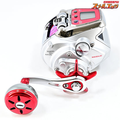 【ダイワ】 15シーボーグ 500J イカチューン 使用距離207.3km 使用367時間 DAIWA SEABORG IKA-TUNE