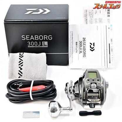 【ダイワ】 26シーボーグ 300JL 使用距離6.2km 使用6時間 DAIWA SEABORG