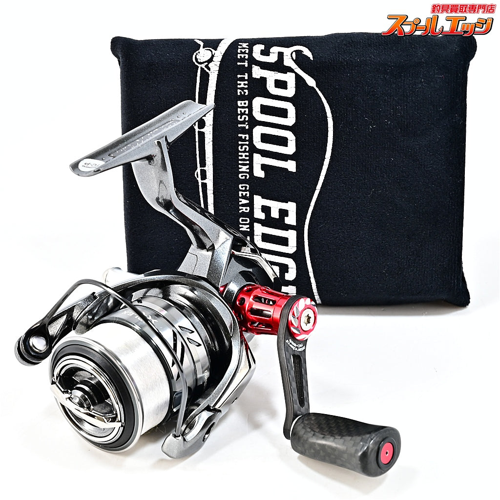 【シマノ】 21コンプレックス XR C2000 F4 スタジオコンポジット RC-SS 41mmカーボンハンドルレッド&カーボンハンドルノブ&シマノリールスタンド装着 SHIMANO COMPLEX