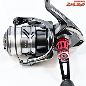 【シマノ】 21コンプレックス XR C2000 F4 スタジオコンポジット RC-SS 41mmカーボンハンドルレッド&カーボンハンドルノブ&シマノリールスタンド装着 SHIMANO COMPLEX