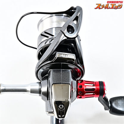 【シマノ】 21コンプレックス XR C2000 F4 スタジオコンポジット RC-SS 41mmカーボンハンドルレッド&カーボンハンドルノブ&シマノリールスタンド装着 SHIMANO COMPLEX