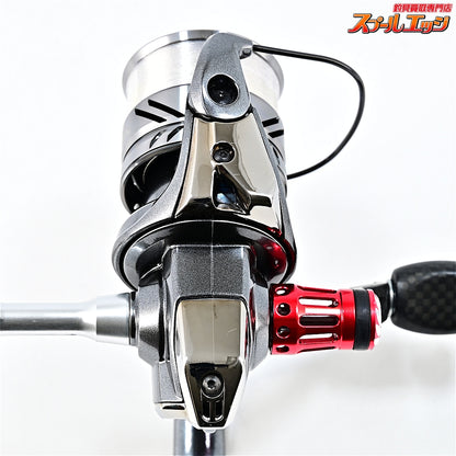 【シマノ】 21コンプレックス XR C2000 F4 スタジオコンポジット RC-SS 41mmカーボンハンドルレッド&カーボンハンドルノブ&シマノリールスタンド装着 SHIMANO COMPLEX