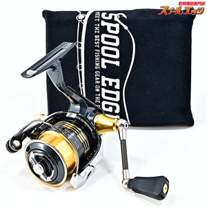 【シマノ】 12ヴァンキッシュ C2000HGS ZPIファンネルカーボンハンドル 50mm&ドライブ シリコンフィットノブ&夢屋 V-C2000SSスプール&夢屋アルミリールスタンドゴールド装着 SHIMANO Vanquish