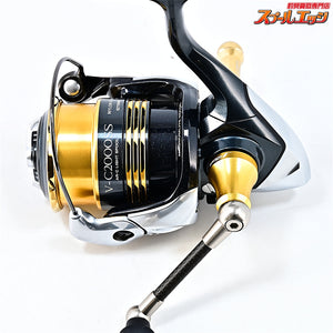 【シマノ】 12ヴァンキッシュ C2000HGS ZPIファンネルカーボンハンドル 50mm&ドライブ シリコンフィットノブ&夢屋 V-C2000SSスプール&夢屋アルミリールスタンドゴールド装着 SHIMANO Vanquish