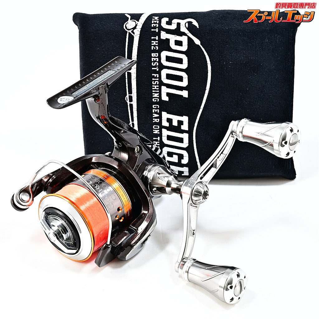 【シマノ】 10ソアレ CI4 C2000PGS ゴメクサスカスタムダブルハンドル82mm装着 SHIMANO Soare