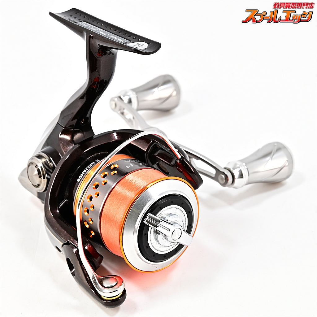 【シマノ】 10ソアレ CI4 C2000PGS ゴメクサスカスタムダブルハンドル82mm装着 SHIMANO Soare