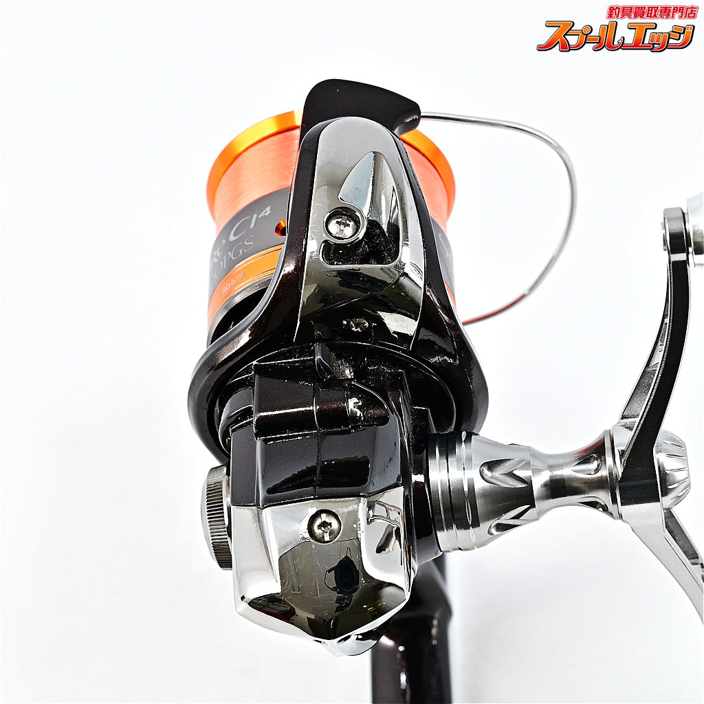 【シマノ】 10ソアレ CI4 C2000PGS ゴメクサスカスタムダブルハンドル82mm装着 SHIMANO Soare