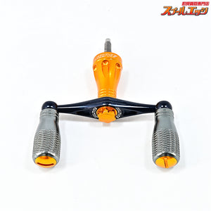 【ドライブ】 ウェーブ 65mm ダブルハンドル ブラックオレンジ シマノH-10左右用 DRIVE