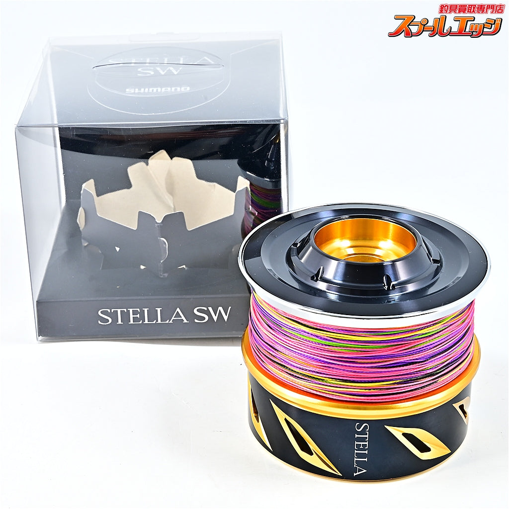 【シマノ】 20ステラ SW30000 純正スプール 未使用PEライン よつあみオムニウムX8アップグレード12号400m装着 SHIMANO STELLA