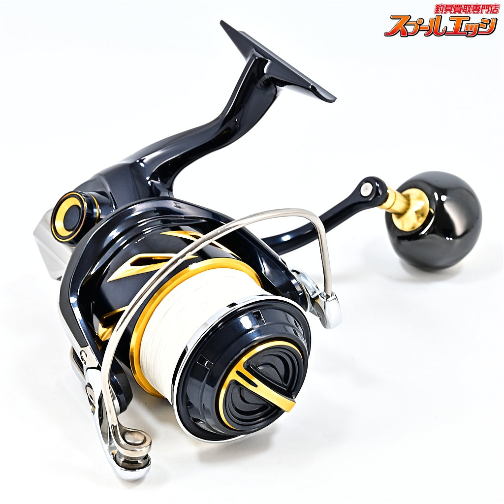 【シマノ】 19ステラ SW8000HG ゴメクサスギャラクシー45ノブ装着 SHIMANO STELLA