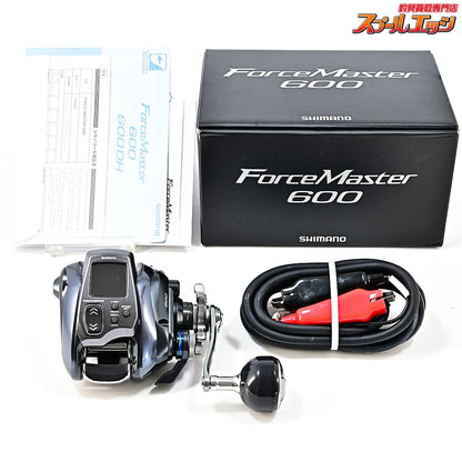 【シマノ】 23フォースマスター 600 使用距離13.9km 使用時間45.5時間 探見丸スクリーン装備 SHIMANO FORCE MASTER