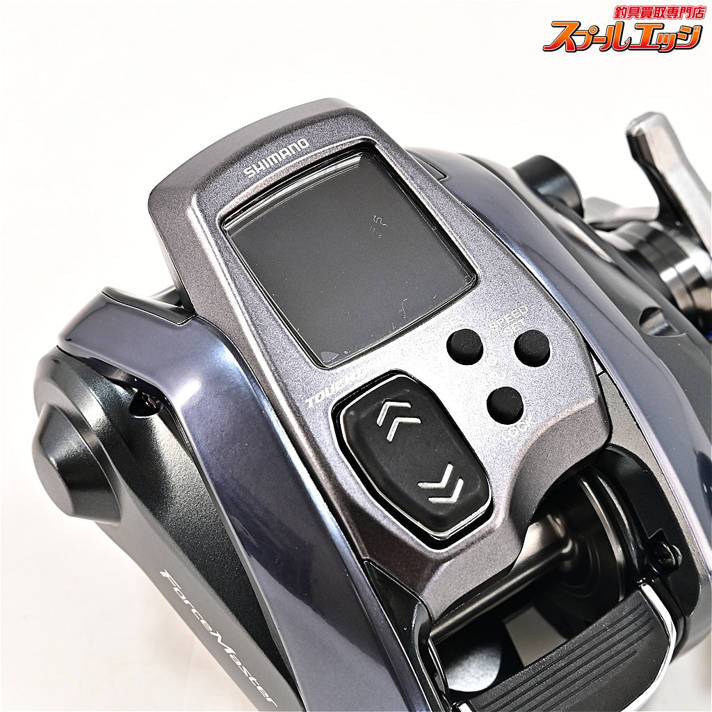 【シマノ】 23フォースマスター 600 使用距離13.9km 使用時間45.5時間 探見丸スクリーン装備 SHIMANO FORCE MASTER