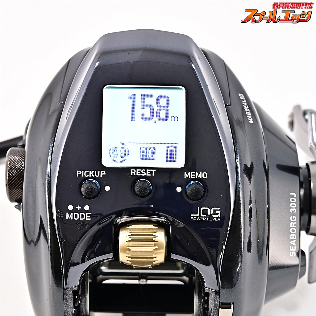 【ダイワ】 21シーボーグ 300J 使用距離16.6km 使用15時間 DAIWA SEABORG