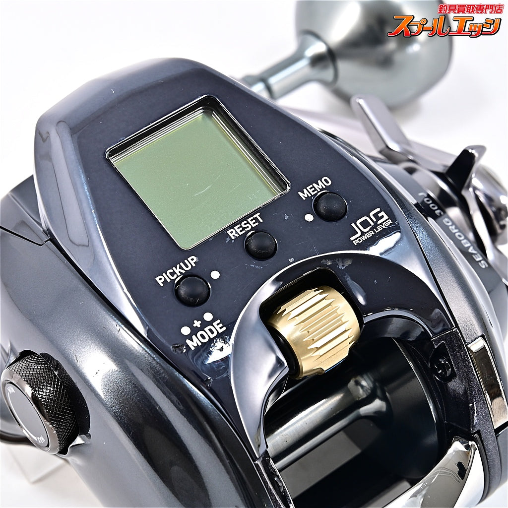 【ダイワ】 21シーボーグ 300J 使用距離16.6km 使用15時間 DAIWA SEABORG