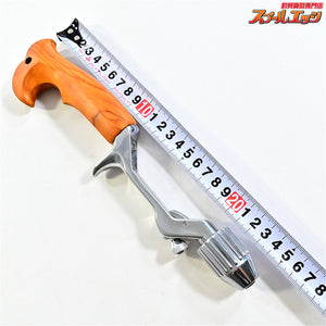 【ブライトリバーxイーナンバープロダクツ】 チャッカーグリップ ポリッシュシルバー フィッシュテールグリップ BRIGHT-LIVER CHUCKER grip No056 K_060