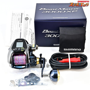 【シマノ】 16ビーストマスター 3000XP 使用距離33.7km 使用102時間 SHIMANO BEAST MASTER