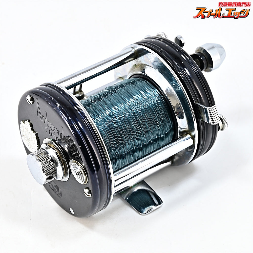 【アブ】 アンバサダー 6000C FN.117100 ブラック 波リム ビッグA Abu Garcia ambassadeur