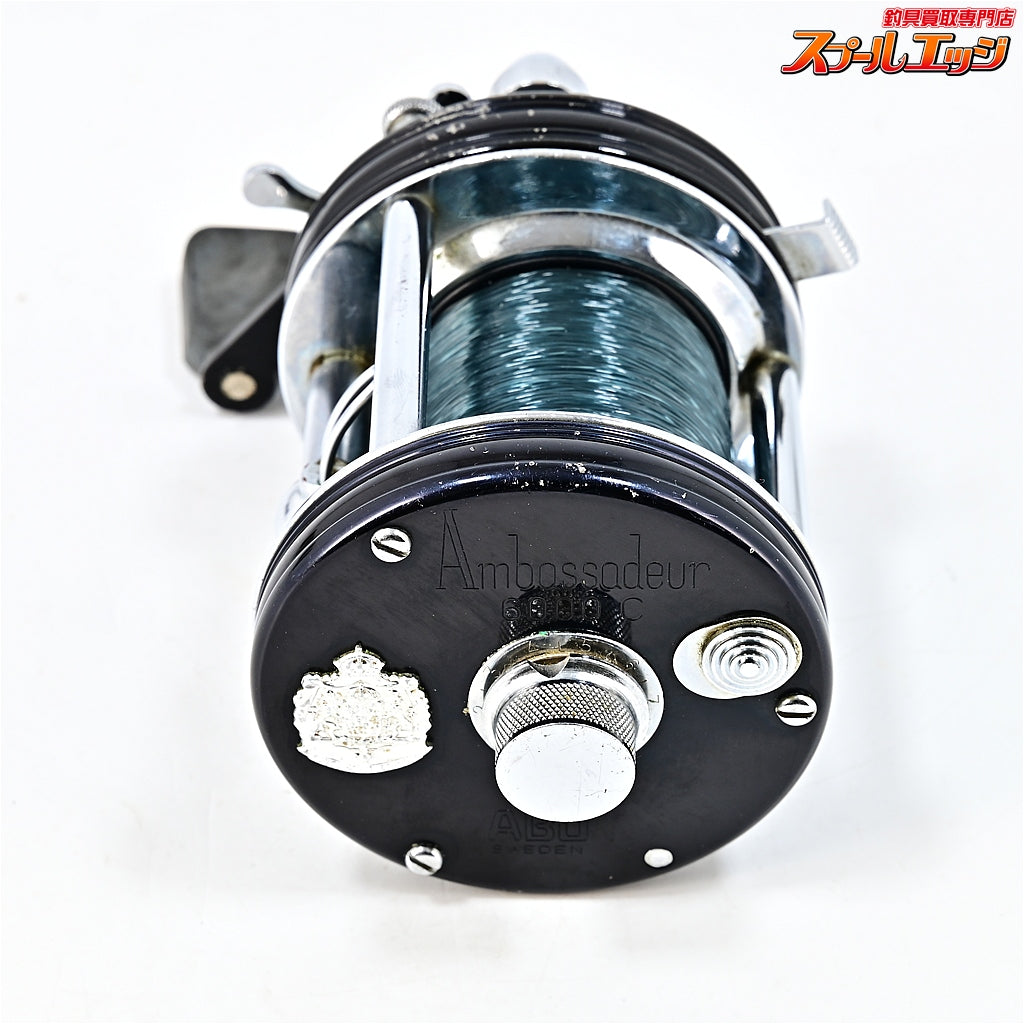 【アブ】 アンバサダー 6000C FN.117100 ブラック 波リム ビッグA Abu Garcia ambassadeur