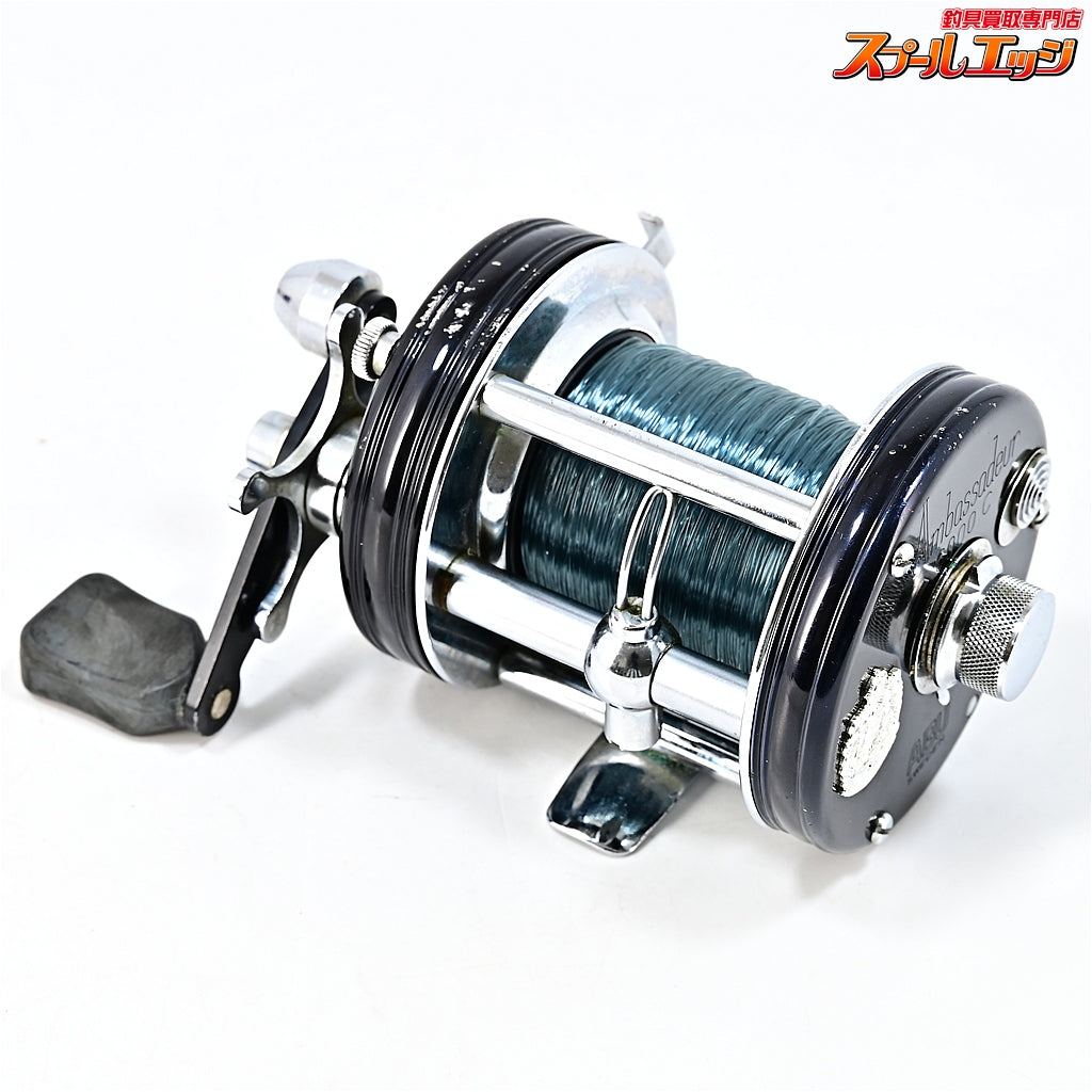 【アブ】 アンバサダー 6000C FN.117100 ブラック 波リム ビッグA Abu Garcia ambassadeur
