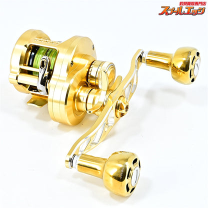 【シマノ】 23オシアコンクエスト 201HG ゴメクサス 120mm超々ジュラルミンハンドル装着 SHIMANO OCEACONQUEST