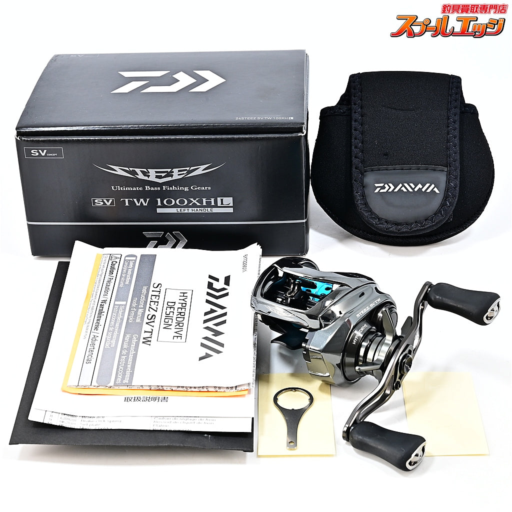 【ダイワ】 24スティーズ SV TW 100XHL KTF カヘン ネオスプール ライトブルー 6.2g装着 DAIWA STEEZ