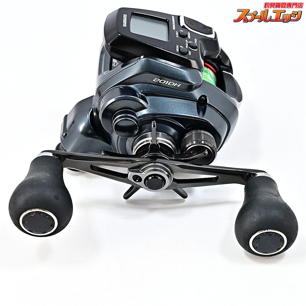 【シマノ】 22フォースマスター 201DH 使用距離59.8km 使用172.5時間 SHIMANO FORCE MASTER