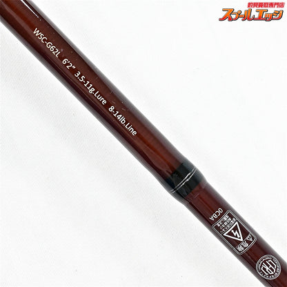 【レジットデザイン】 ワイルドサイド WSC-G62L LEGIT-DESIGN WILD SIDE ブラックバス K_230