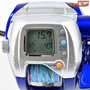 【ダイワ】 ハイパータナコン 400Fbe 使用距離64km 使用179時間 DAIWA HYPER TANACOM